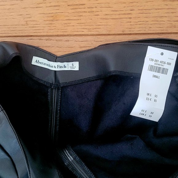 Abercrombie and Fitch leather dress - Picture 4 of 4